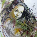 C215 Indoor wallpainting_detail