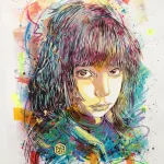 C215 Nina lithographie Openspace