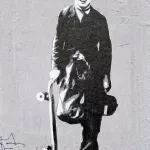 Marshal Arts Hamburg Chaplin w. skateboard