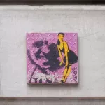 tona tile woman taking off