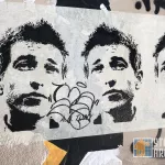 FR Paris 10th Arr. AJ Tony Bob Dylan paste up