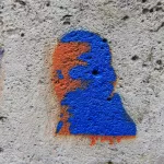FR Paris Blue Orange Face