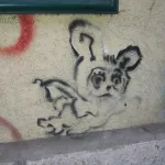 DE Berlin flying bunny