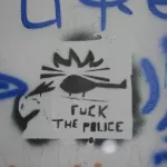 DE Berlin f..k the police