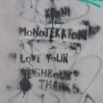 DE Berlin love your neighbor