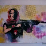 DE Berlin Armed Woman