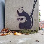 DE Hamburg NARF banksy spoof