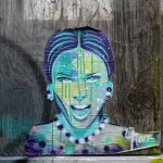 DE Hamburg Nane fem wheatpaste