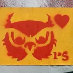 DE Hamburg PS owl sticker