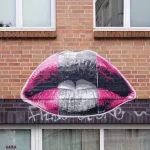 DE Hamburg fatal lips wheatpaste