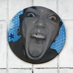 DE Hamburg tongue out vinyl