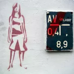 DE Hamburg woman in skirt