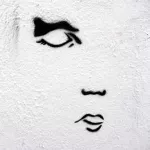 DE Hamburg simple face eyes closed