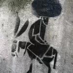 DE Hamburg donkey rider