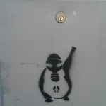 NL Amsterdam peace penguin