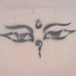 PL Krakow Buddha eyes