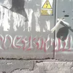 PL Krakow red white text