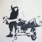 PL Lublin sitting on cannon