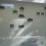 ES Barcelona space invaders