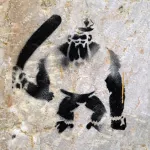 ES Malaga police gorilla