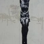 SE Iron jesus on cross