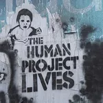 UK Children of Men movie stencil