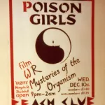 UK London 1981 Poison Girls poster