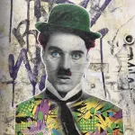 UK London Brick Ln Postman Chaplin