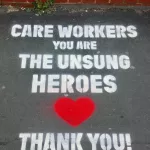 UK London COVID-19 Care Workers Heroes