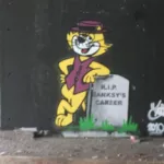 UK London Camden RIP Banksy