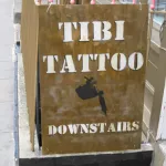UK London Tibi Tattoo sign
