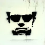 KZ wearing glasses
