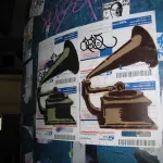 2+2=5 SF phonograph sticker