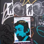 2+2=5 SF Mission portrait sticker