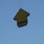 Above SF Mission hung arrow ABOVE