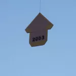 Above SF Mission hung arrow 2003