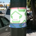 Above SF Valencia St. sticker