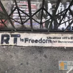 Eclair Clarion Alley Art is Freedom