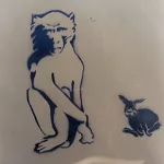James Sellier monkey and rabbit