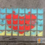 Sash SF Western Addition heart