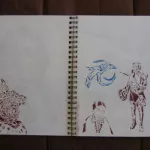 Scott Williams California Glory sketchbook 20