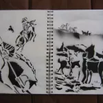 Scott Williams California Glory sketchbook 38