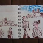 Scott Williams California Glory sketchbook 55