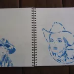 Scott Williams California Glory sketchbook 71