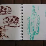 Scott Williams California Glory sketchbook 87
