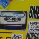 CAB Divis cassette sticker