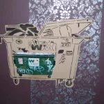 CAB Mission District Revolution Cafe dumpster