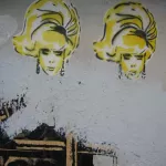 Jeremy Novy SF Lower Haight Drag Queen Sticker