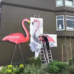 fnnch large flamingos cut out