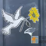 Jeremy Novy Peace Dove Sunflower